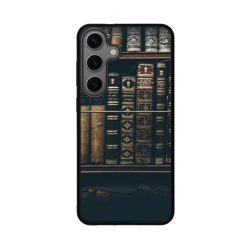 Galaxy S25 + Base Case Book Stack Dark