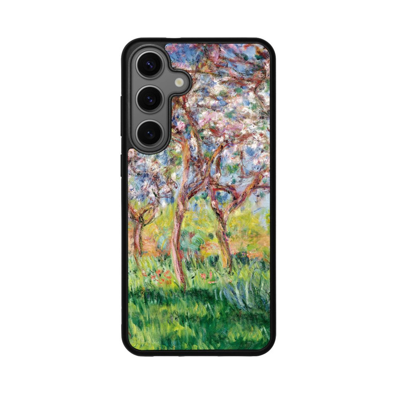 Galaxy S25 + Base Case Der Printemps in Giverny von Claude Monet