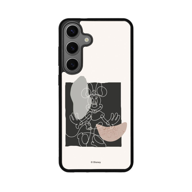 Galaxy S25 + Base Case Minnie Abstrakte Formen 2