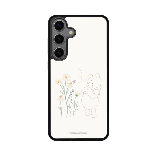 Samsung Galaxy S25+  Base Case Winnie Puuh sieht sich Gänseblümchen an