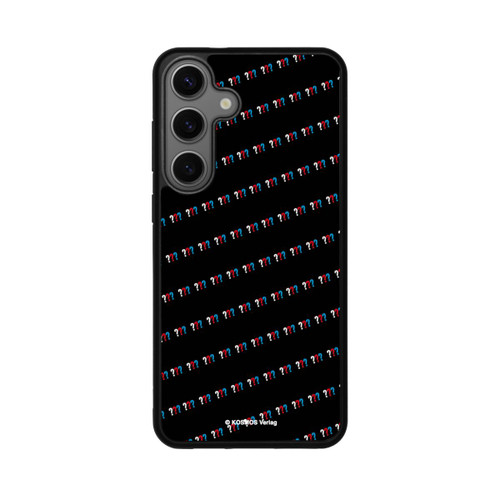 Samsung Galaxy S25+  Base Case Drei Fragezeichen Muster Schräg