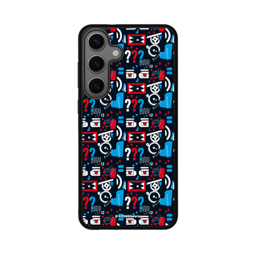 Samsung Galaxy S25+  Base Case Drei Fragezeichen Wildes Muster
