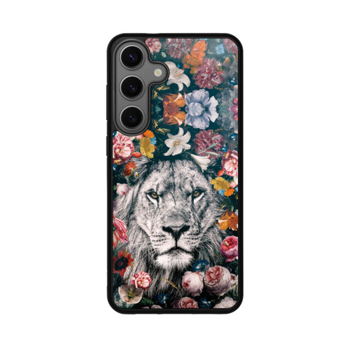 Samsung Galaxy S25+  Base Case Lion Flowers