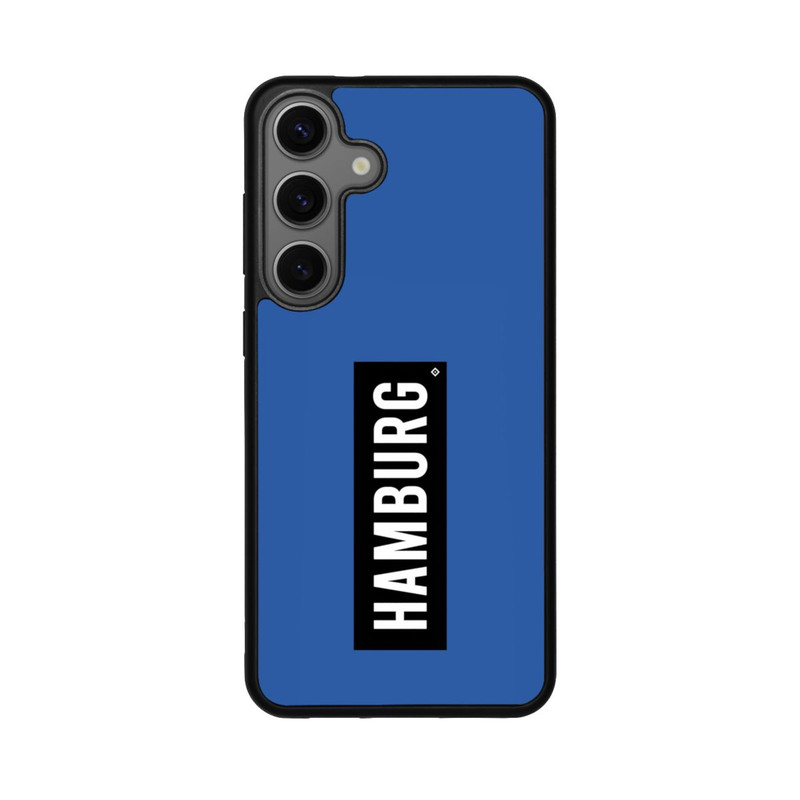Galaxy S25 + Base Case HSV Hamburg Schwarz Blau