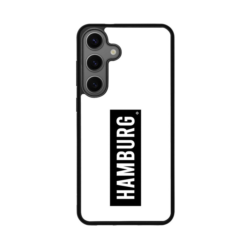 Galaxy S25 + Base Case HSV Hamburg Schwarz Weiss