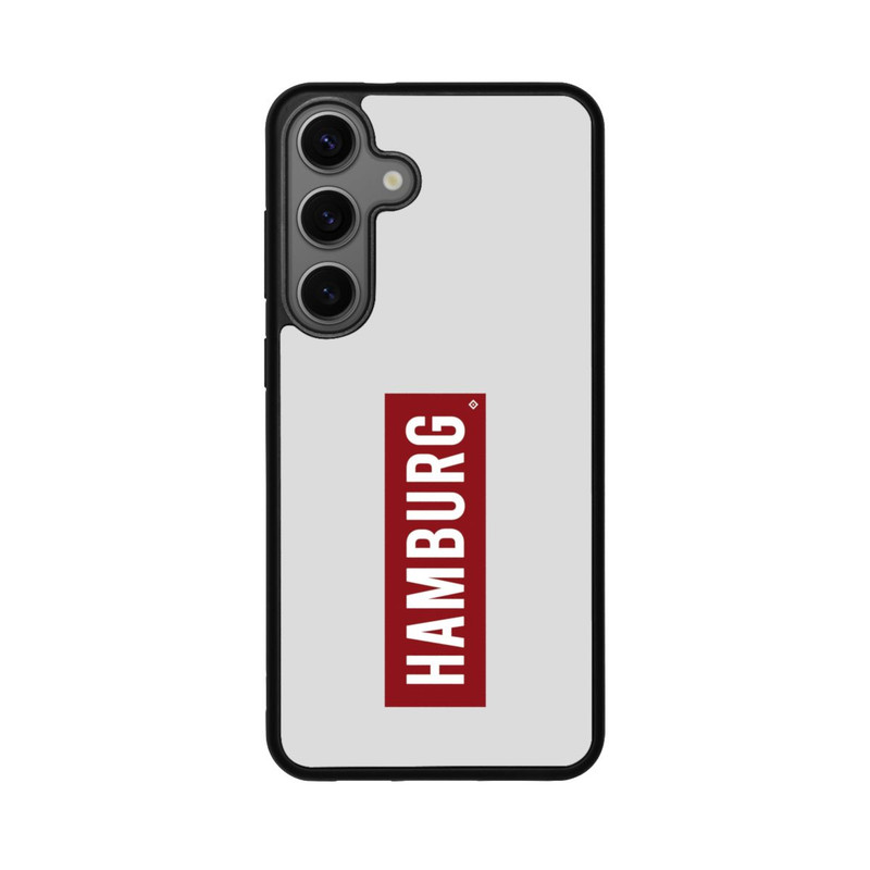 Galaxy S25 + Base Case HSV Hamburg Rot Weiss