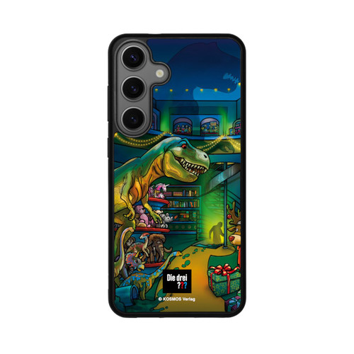 Samsung Galaxy S25+  Base Case Die Drei Fragezeichen Dino