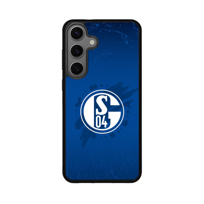 Galaxy S25 + Base Case Schalke 04 Farbe Fleck Blau
