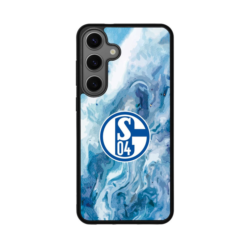 Galaxy S25 + Base Case Schalke 04 Flüssig Blau
