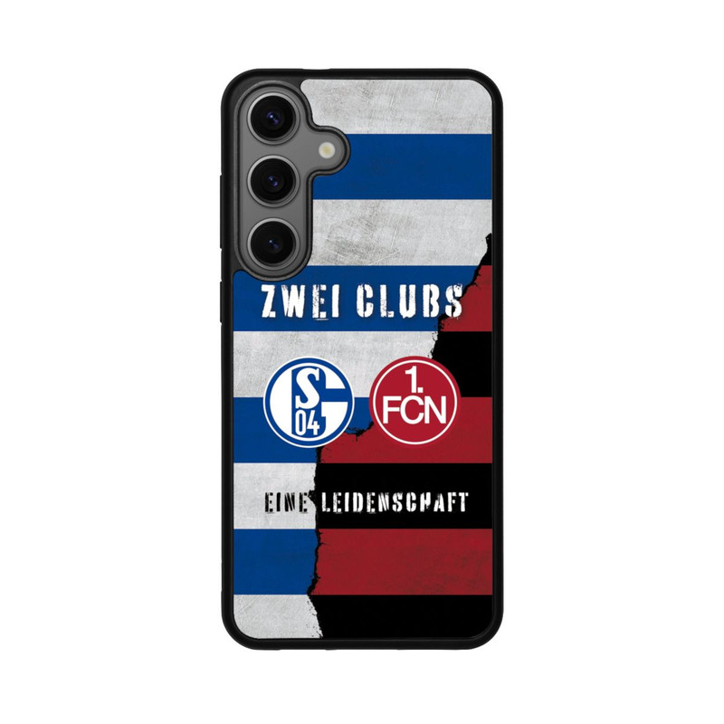 Galaxy S25 + Base Case Fanfreundschaft Schalke x Nürnberg