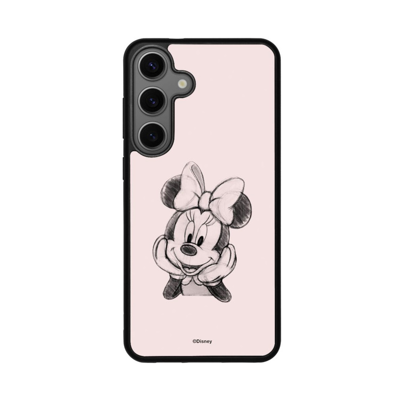 Galaxy S25 + Base Case Minnie Posieren Sitzen