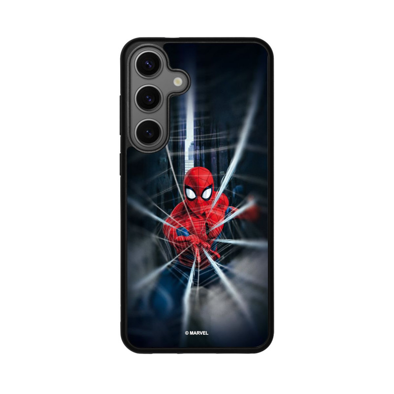 Galaxy S25 + Base Case Spider-Man Webs In Action