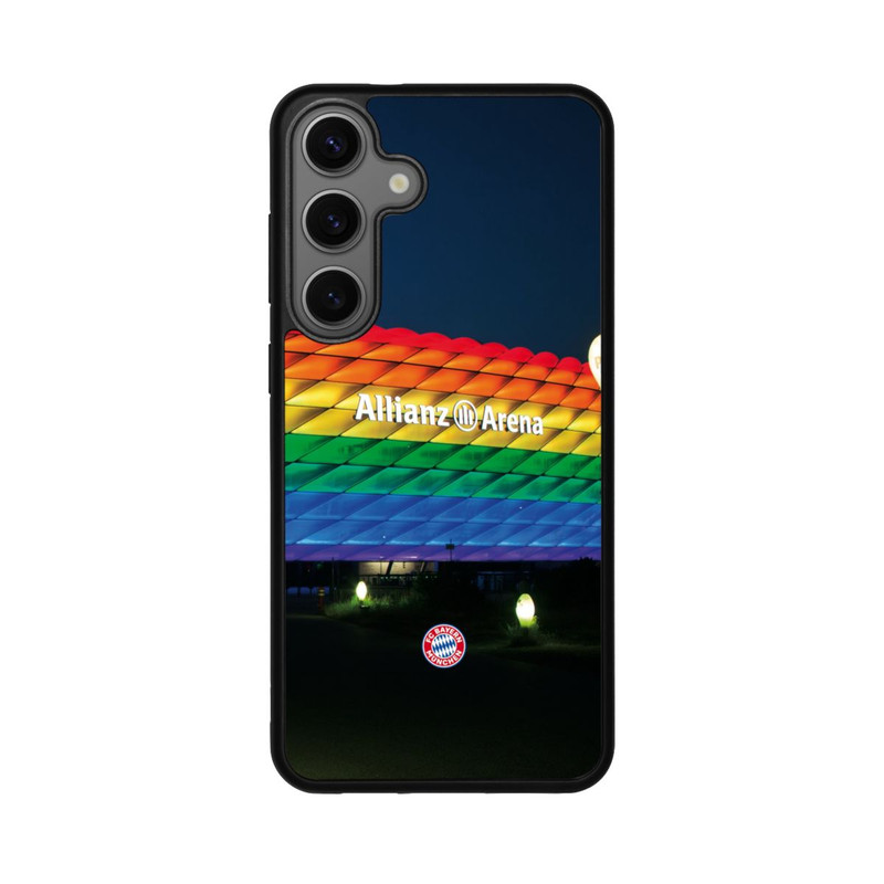 Galaxy S25 + Base Case Allianz Arena Regenbogen