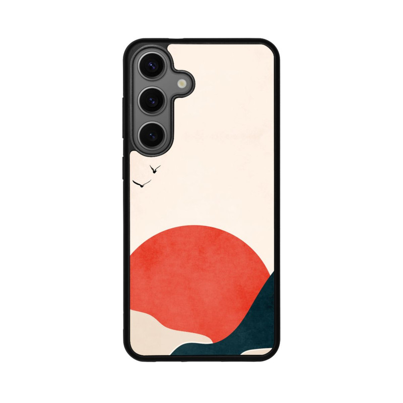 Galaxy S25 + Base Case Untergehende Sonne