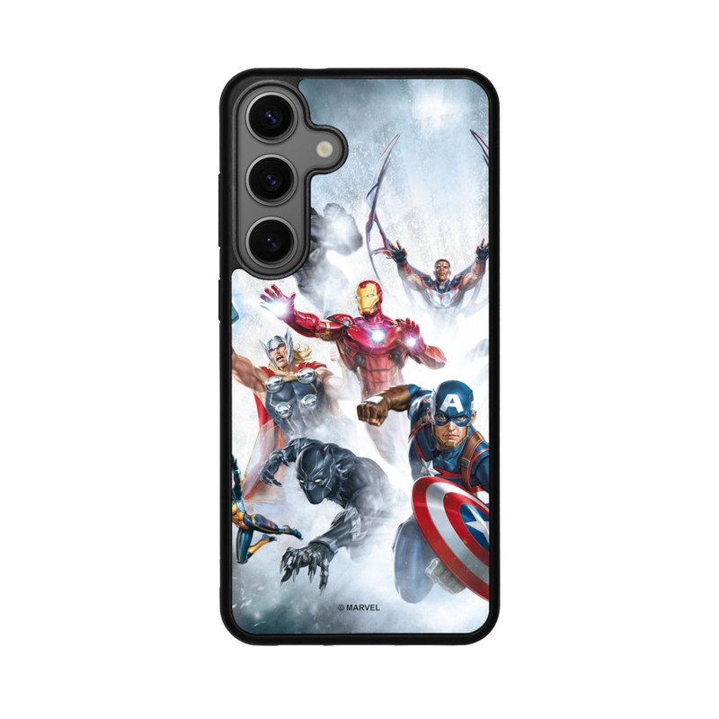 Galaxy S25 + Base Case Avengers Jumping at You
