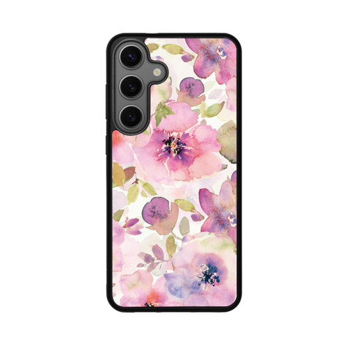Samsung Galaxy S25+  Base Case Tapete mit rosa Blumen