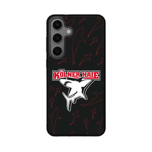 Samsung Galaxy S25+  Base Case Haie Muster Rot