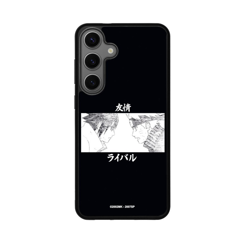 Galaxy S25 + Base Case Sasuke Naruto Manga Art