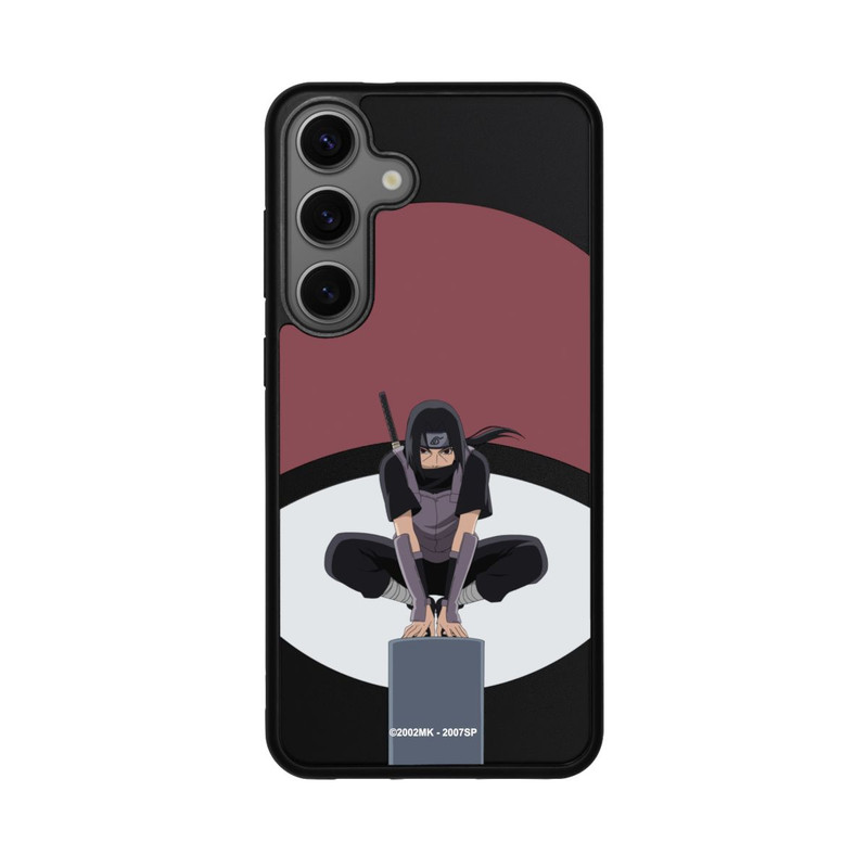 Galaxy S25 + Base Case Itachi Uchiha Symbol transparent