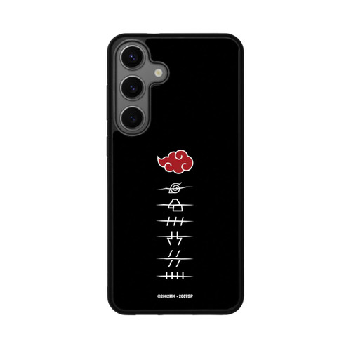 Samsung Galaxy S25+  Base Case Akatsuki Mitgliedssymbole Schwarz