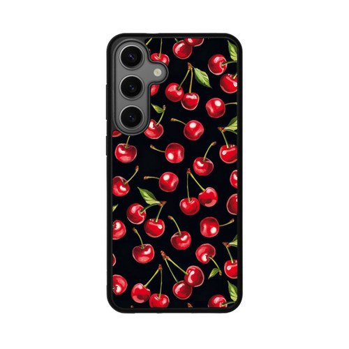 Samsung Galaxy S25+  Base Case Kirschmuster Schwarz mit KI