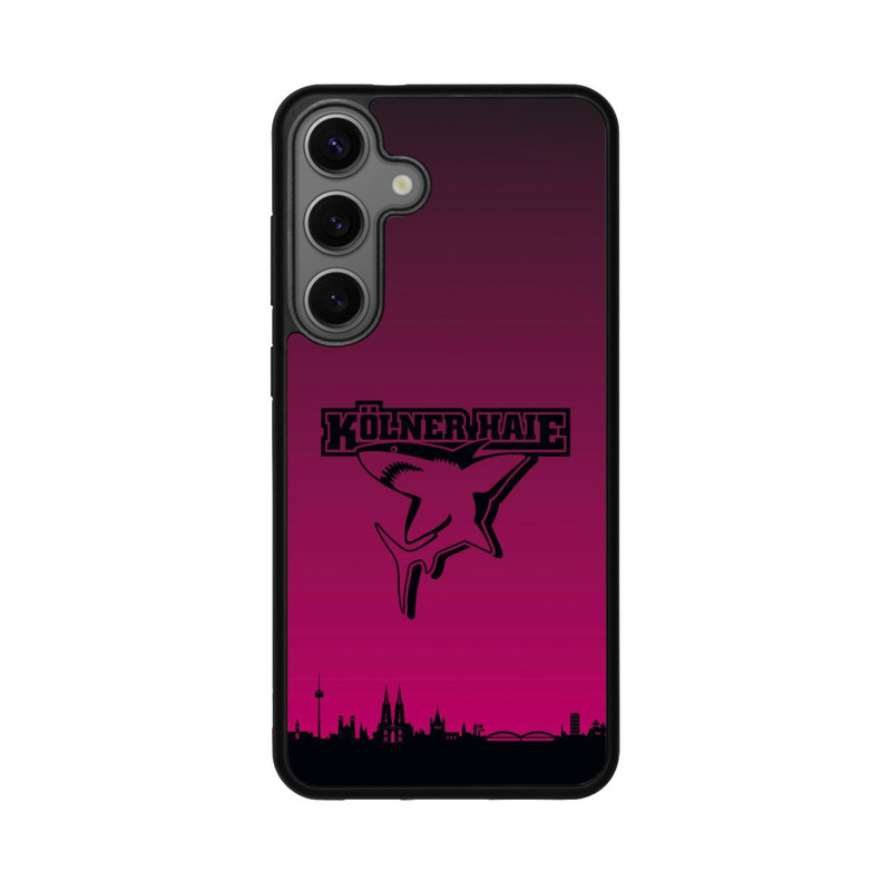 Galaxy S25 + Base Case Kölner Haie Skyline Pink