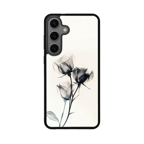 Samsung Galaxy S25+  Base Case Schwarze Blume
