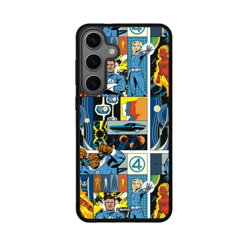 Galaxy S25 + Base Case The Fantastic Four Pattern