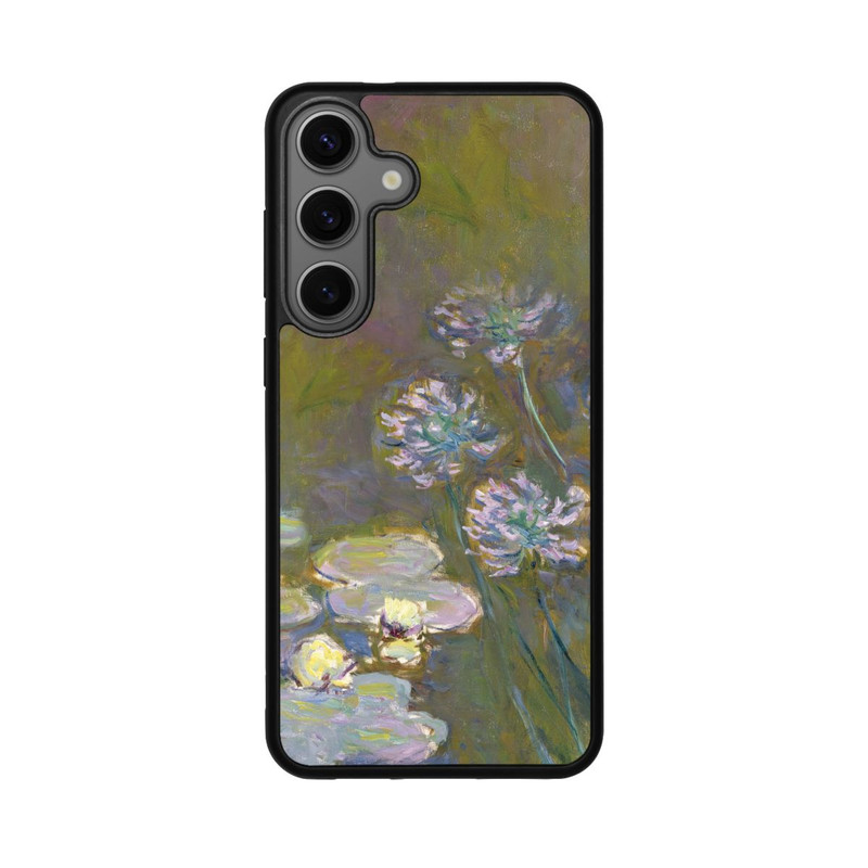 Galaxy S25 + Base Case Waterlilies and Agapanthus
