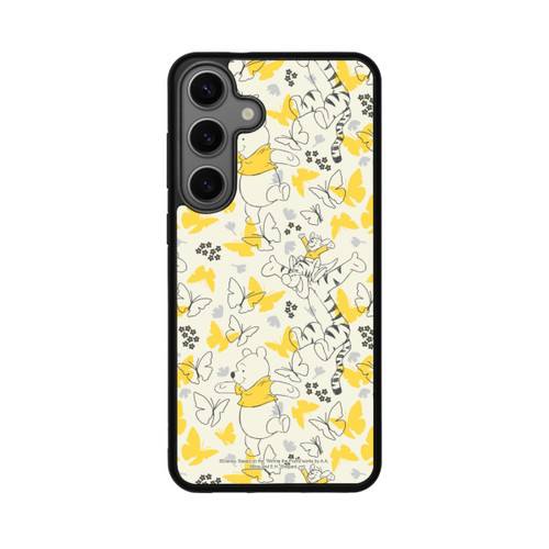 Samsung Galaxy S25+  Base Case Winnie Puuh Butterfly Pattern