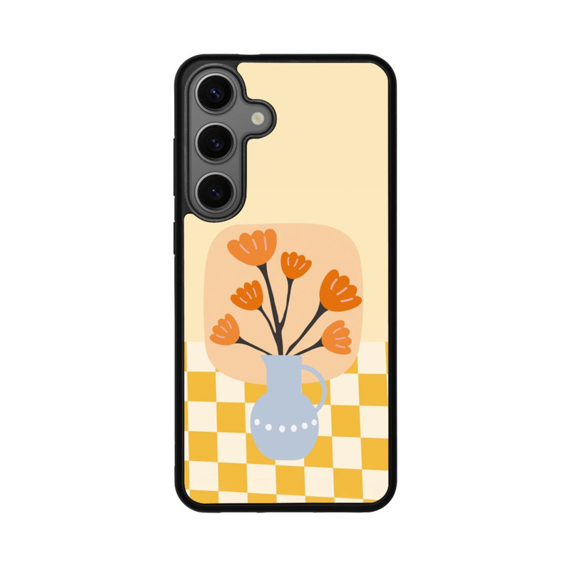 Galaxy S25 + Base Case Bloom Vase Spring Flowers