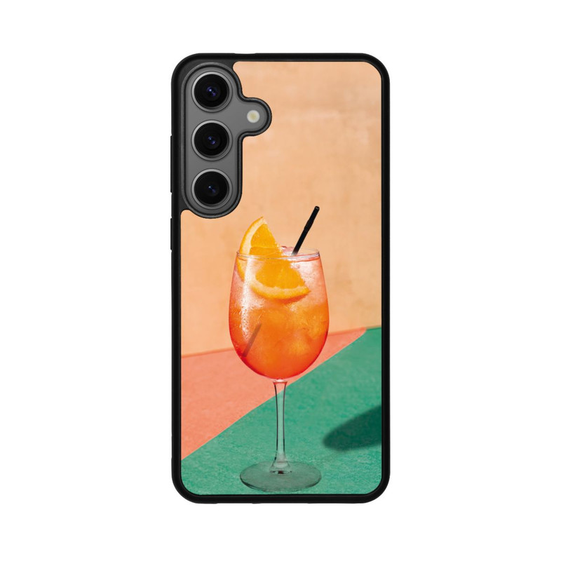 Galaxy S25 + Base Case Cocktail Orange Green