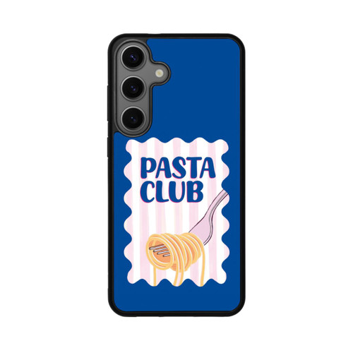 Samsung Galaxy S25+  Base Case Pasta Club in Blue and Pink