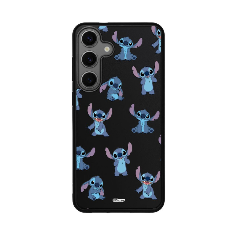 Galaxy S25 + Base Case Stitch Faces Pattern Transparent
