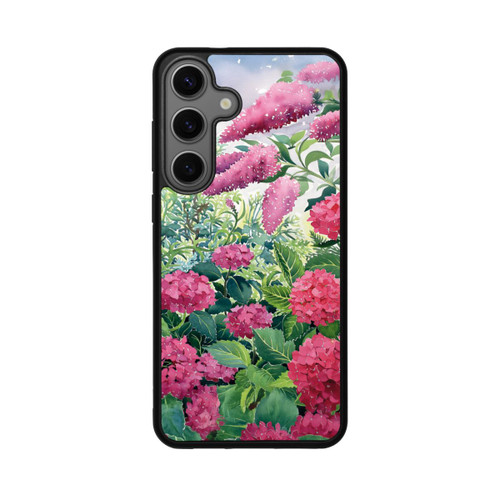 Samsung Galaxy S25+  Base Case Garden Hydrangeas and Buddleia by Christopher Ryland