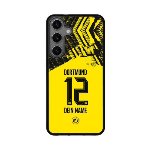 Samsung Galaxy S25+  Base Case BVB Trikot Personalisierbar 25-26