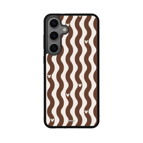 Samsung Galaxy S25+  Base Case Micky Muster Braune Wellen
