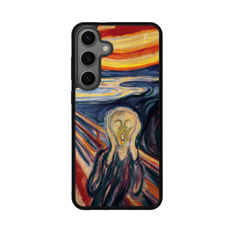 Galaxy S25 + Base Case Der Schrei by Edvard Munch