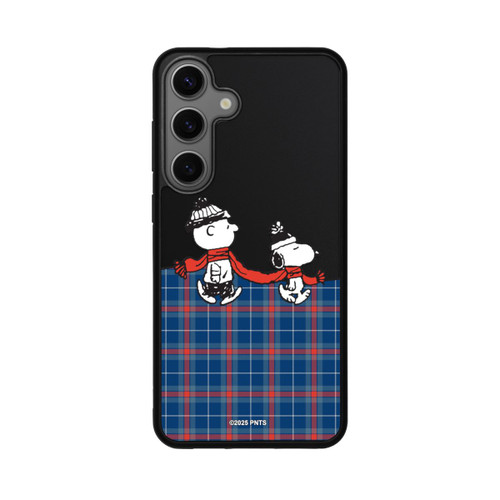 Samsung Galaxy S25+  Base Case Peanuts Weihnachtspulli Transparent