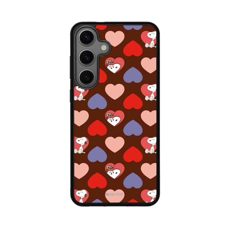Galaxy S25 + Base Case Peanuts Hearts