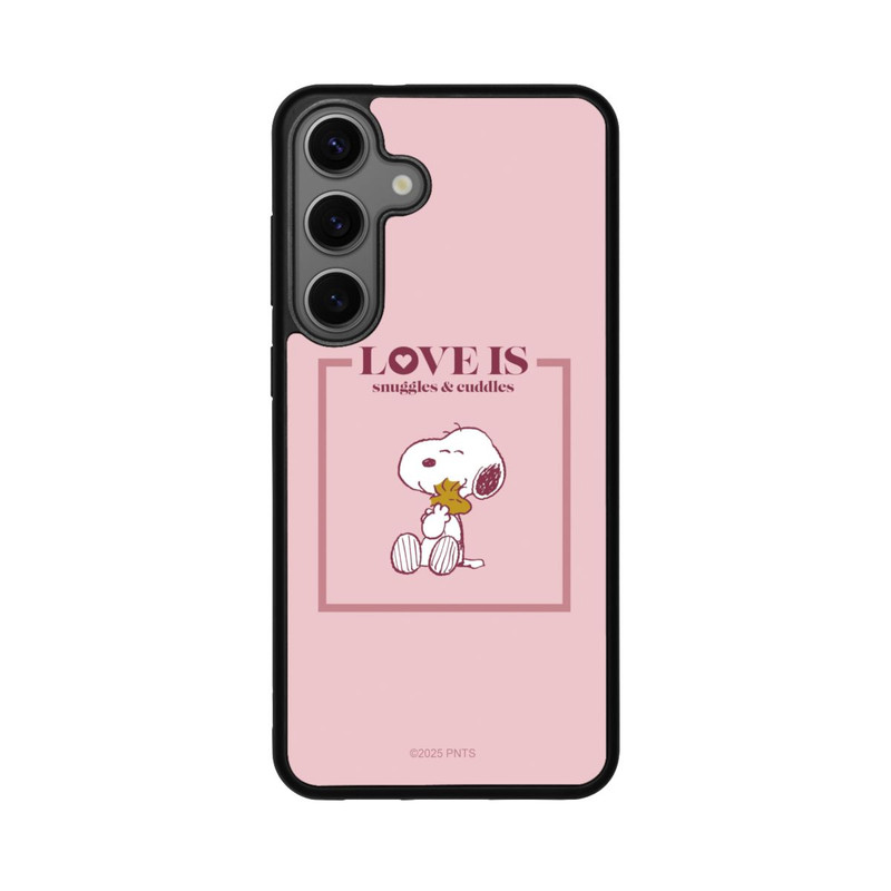 Galaxy S25 + Base Case Snoopy Love Is