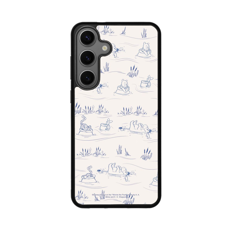 Galaxy S25 + Base Case Winnie Puuh Keramik Muster Tusche