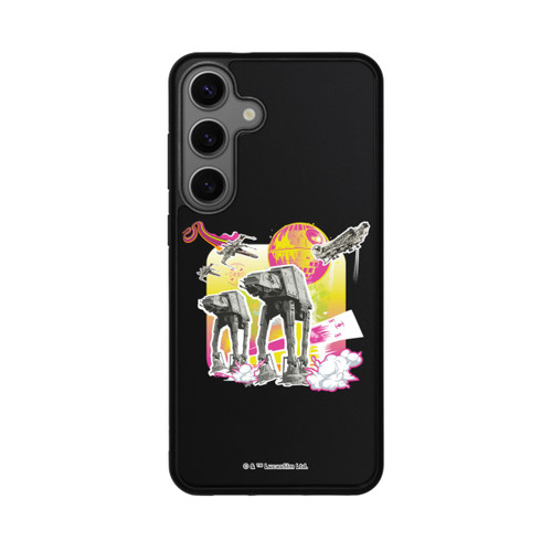 Samsung Galaxy S25+  Base Case AT-AT All Terrain Armored Transport Neon Star Wars
