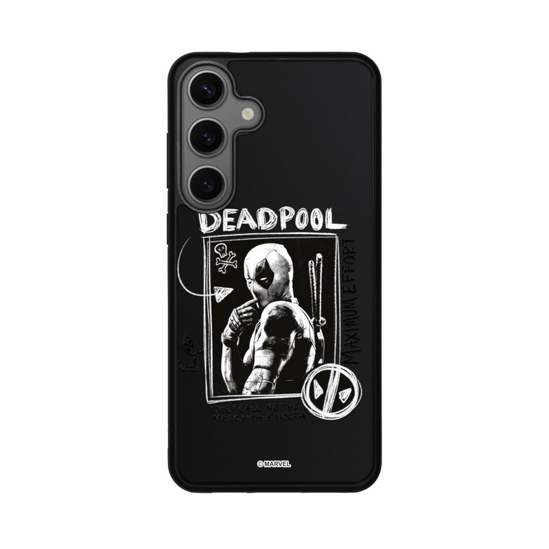 Galaxy S25 + Base Case Deadpool Transparent