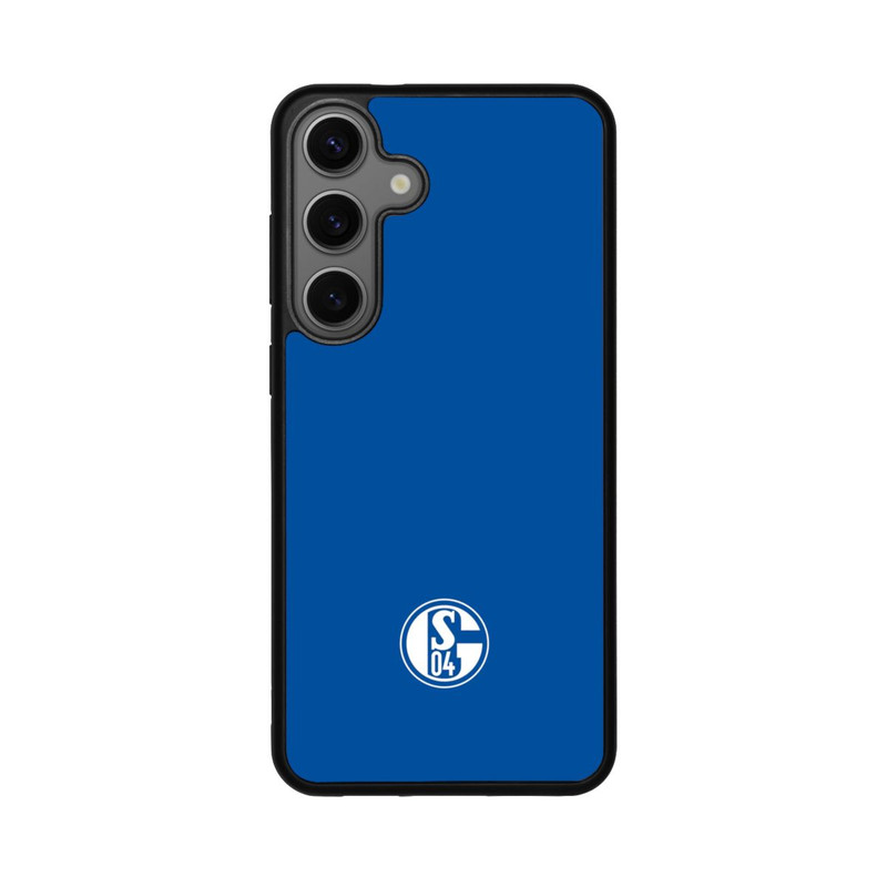 Galaxy S25 + Base Case FC Schalke 04 Logo Blau