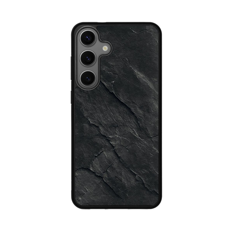Galaxy S25 + Base Case Dunkler Schiefer Look