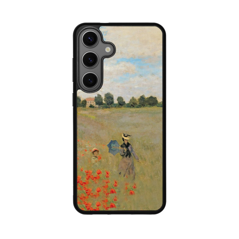 Galaxy S25 + Base Case Mohnfeld bei Argenteuil