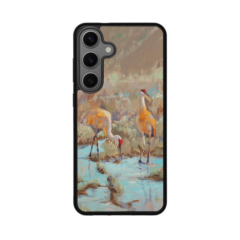 Galaxy S25 + Base Case The Courtship by Roberta Murray