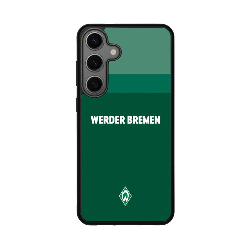 Galaxy S25 + Base Case Werder Bremen Schriftzug Raute