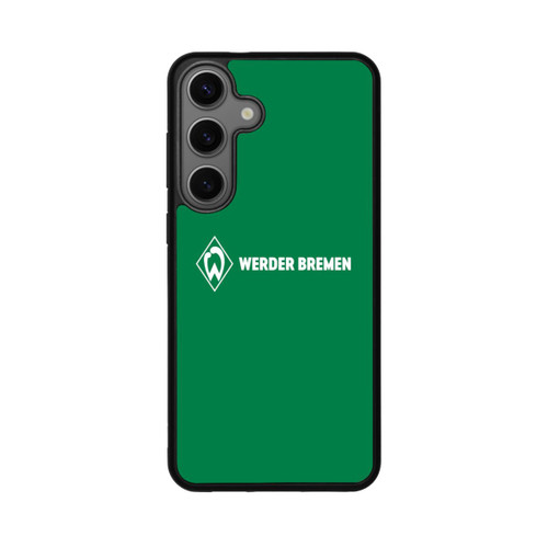 Samsung Galaxy S25+  Base Case Werder Bremen Schriftzug Raute Grün